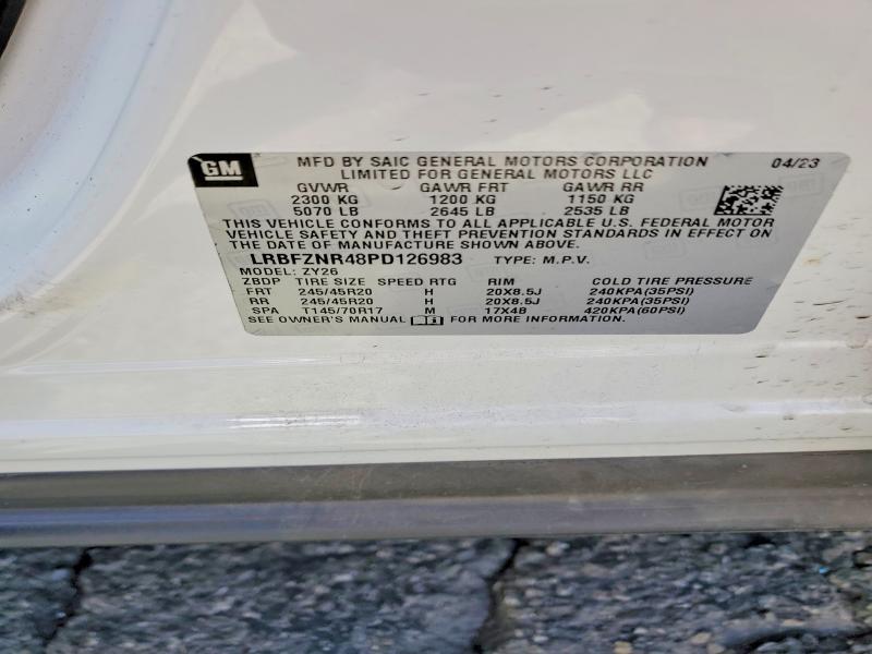 Продаж на аукціоні авто 2023 Buick Envision, vin: LRBFZNR48PD126983, номер лоту: 51024356