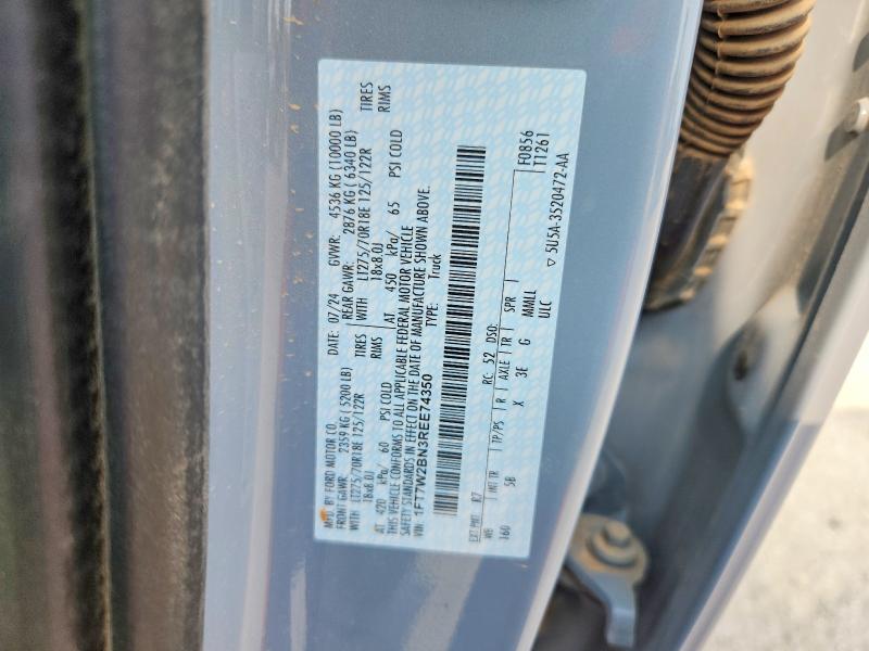 Продажа на аукционе авто 2024 Ford F250, vin: 1FT7W2BN3REE74350, номер лота: 51558446
