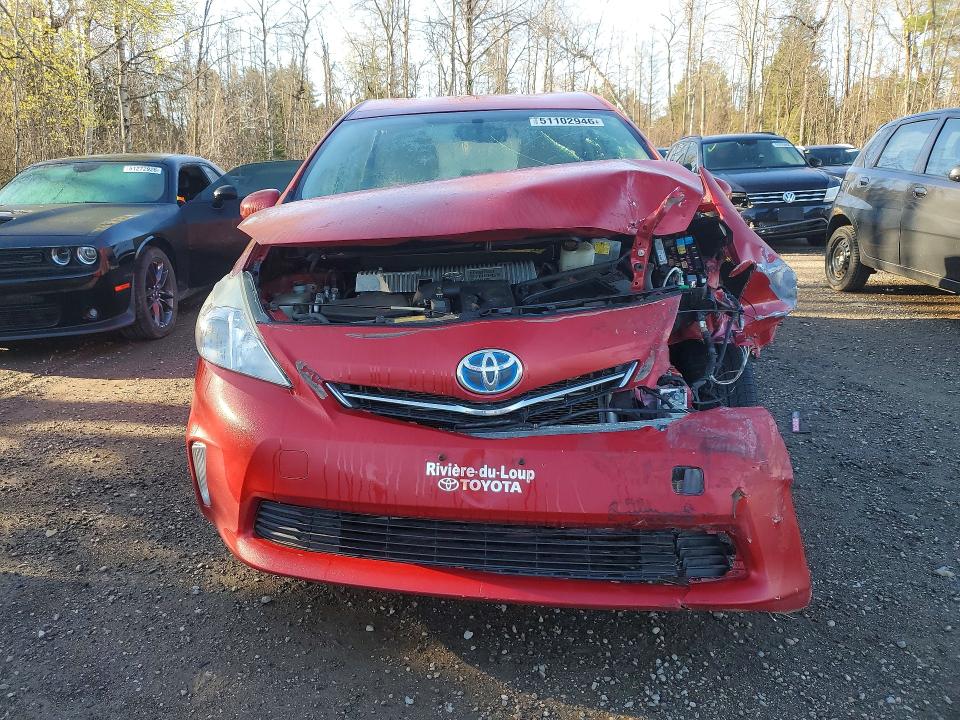 Продажа на аукционе авто 2012 Toyota Prius V, vin: JTDZN3EU5C3111300, номер лота: 51102946