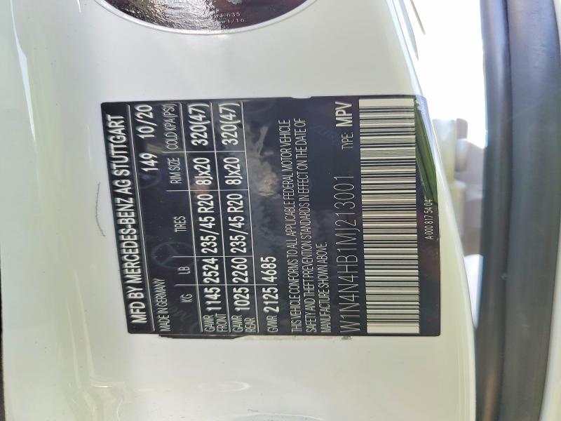 Продаж на аукціоні авто 2021 Mercedes-benz Gla, vin: W1N4N4HB1MJ213001, номер лоту: 50069606