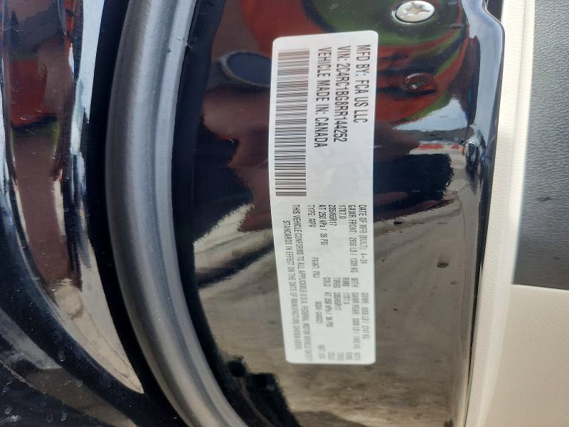 48449226 :رقم المزاد ، 2C4RC1BG8RR144252 vin ، 2024 Chrysler Pacifica مزاد بيع