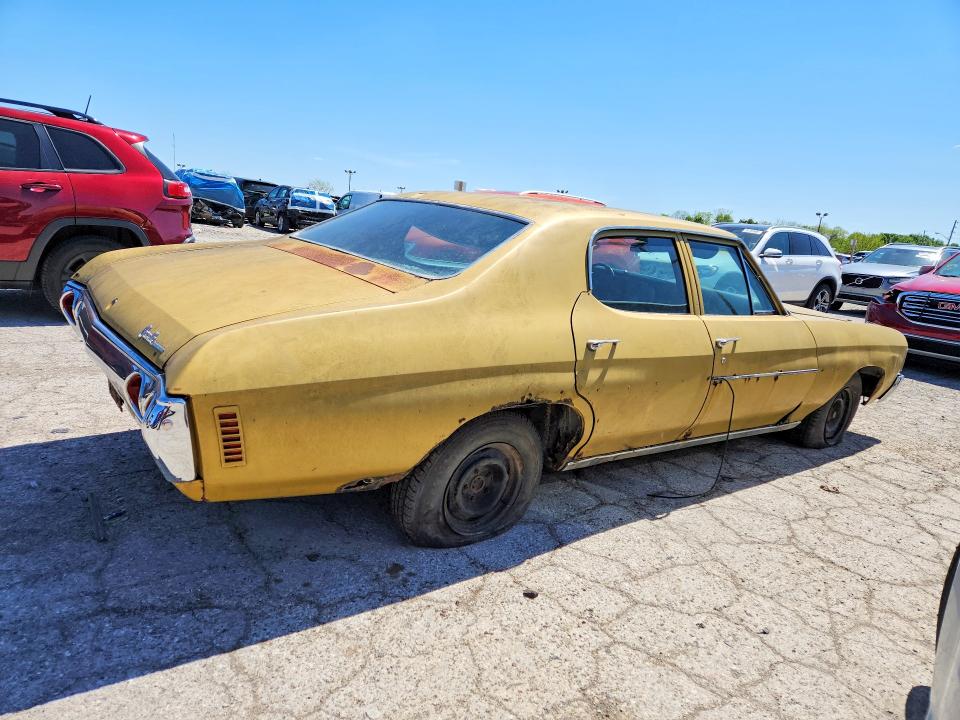 Auction sale of the 1972 Chevrolet Chevelle, vin: 1D69H2K522270, lot number: 50331646