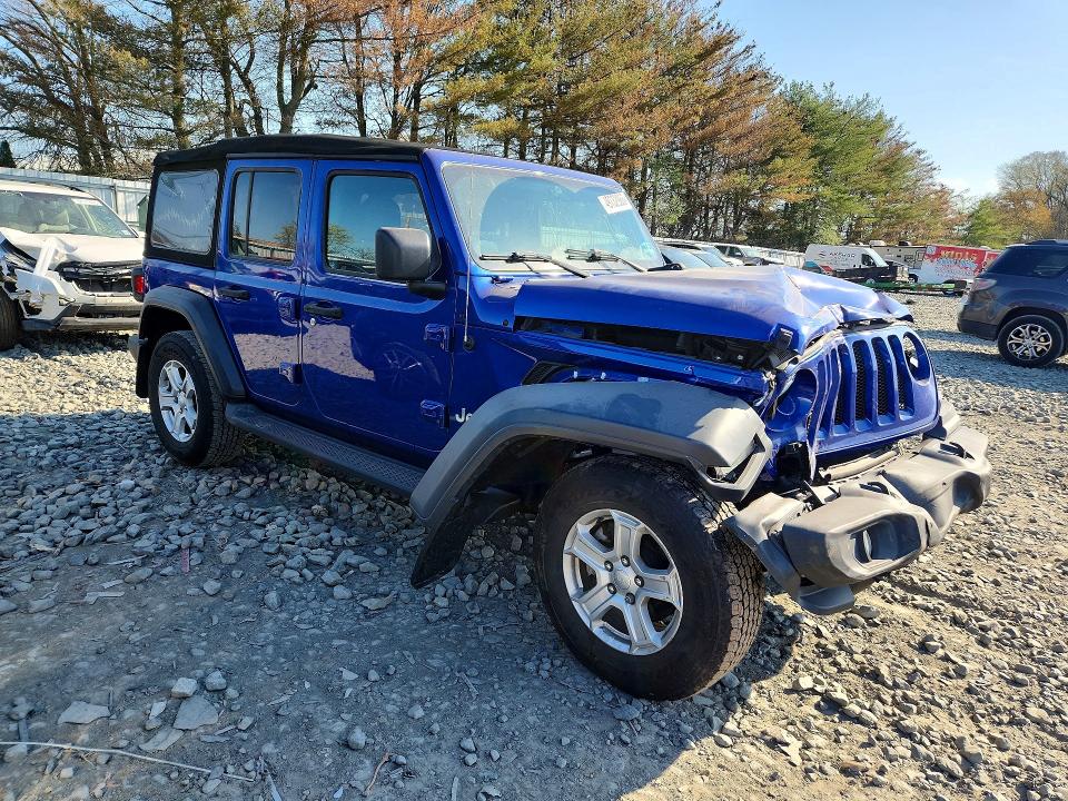2020 Jeep Wrangler Unlimited მანქანა იყიდება აუქციონზე, vin: 1C4HJXDG7LW215005, აუქციონის ნომერი: 49732966