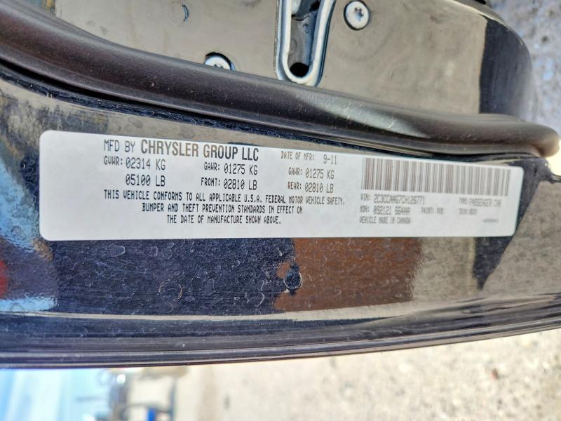 51017986 :رقم المزاد ، 2C3CCAAG7CH126771 vin ، 2012 Chrysler 300 مزاد بيع