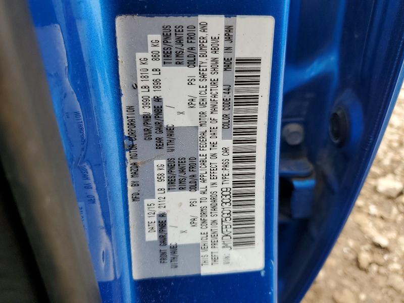 Продажа на аукционе авто 2016 Mazda Cx-3, vin: JM1DKFB75G0130309, номер лота: 50356686