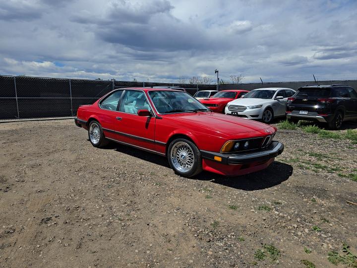 1987 Bmw M6 მანქანა იყიდება აუქციონზე, vin: WBAEE1406H2560268, აუქციონის ნომერი: 51344846