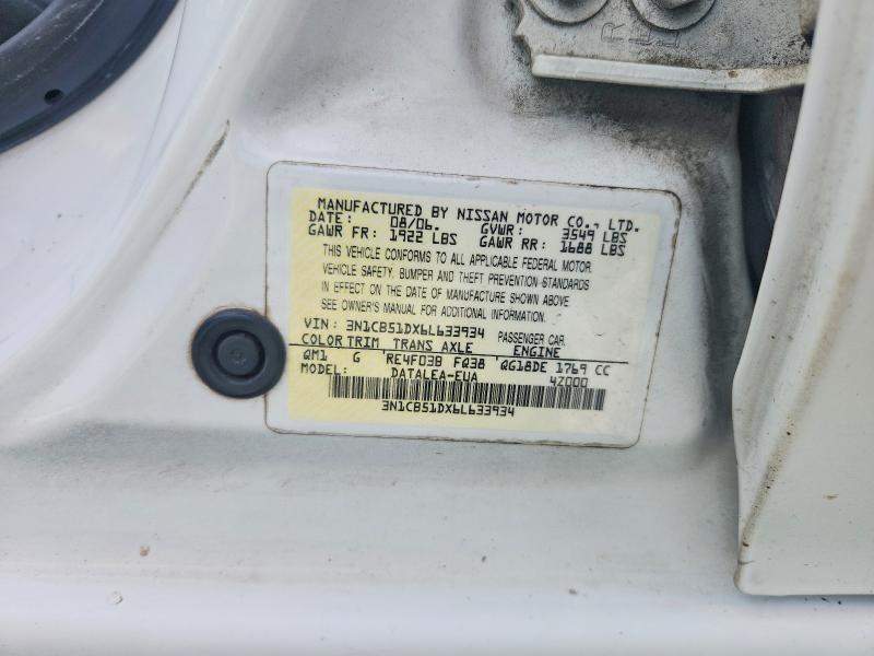 Продаж на аукціоні авто 2006 Nissan Sentra, vin: 3N1CB51DX6L633934, номер лоту: 49923426