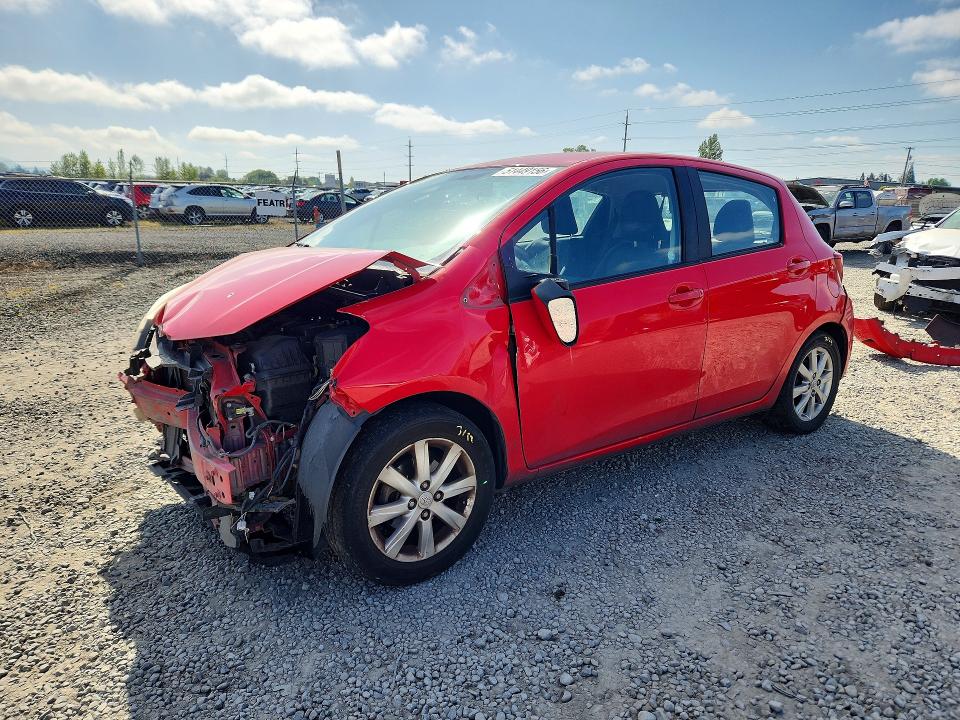 2015 Toyota Yaris მანქანა იყიდება აუქციონზე, vin: VNKKTUD31FA038519, აუქციონის ნომერი: 51449156