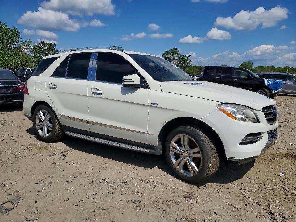2012 Mercedes-benz Ml მანქანა იყიდება აუქციონზე, vin: 4JGDA5HB6CA007708, აუქციონის ნომერი: 50215606