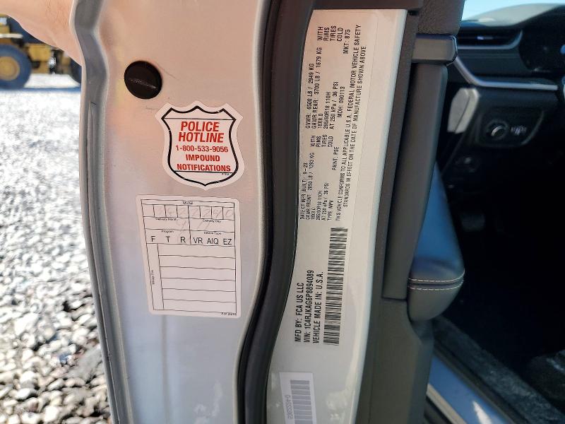 48786416 :رقم المزاد ، 1C4RJKAG6P8894089 vin ، 2023 Jeep Grand Cherokee مزاد بيع