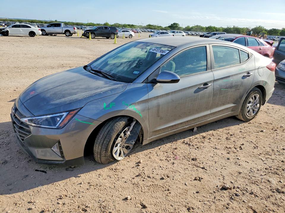 Auction sale of the 2019 Hyundai Elantra, vin: KMHD74LF1KU791036, lot number: 49107956