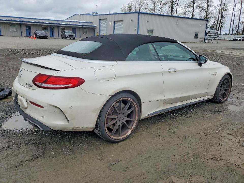 2017 Mercedes-benz C მანქანა იყიდება აუქციონზე, vin: WDDWK8HB4HF477909, აუქციონის ნომერი: 49515666