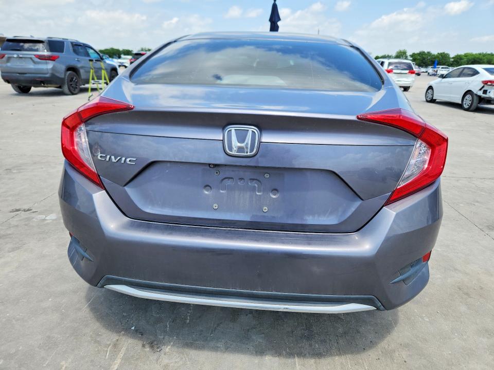Продаж на аукціоні авто 2020 Honda Civic, vin: 19XFC2F66LE016112, номер лоту: 50914176