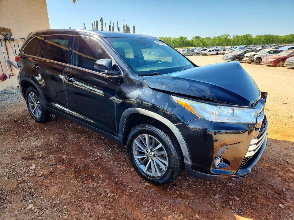 Продажа на аукционе авто 2019 Toyota Highlander, vin: 5TDKZRFH6KS348448, номер лота: 49240156