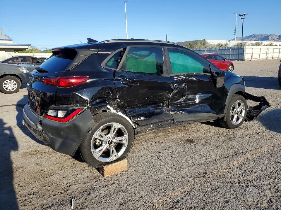 2022 Hyundai Kona მანქანა იყიდება აუქციონზე, vin: KM8K32AB6NU849802, აუქციონის ნომერი: 49015756