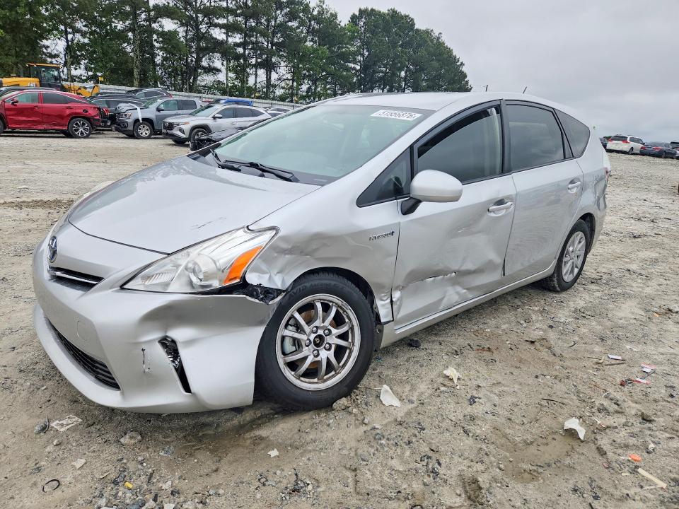 2012 Toyota Prius V მანქანა იყიდება აუქციონზე, vin: JTDZN3EU3C3142397, აუქციონის ნომერი: 51556876