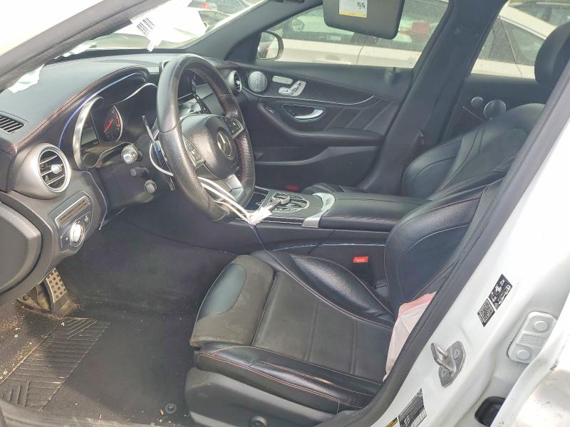 48966176 :رقم المزاد ، 55SWF6EB0HU224371 vin ، 2017 Mercedes-benz C مزاد بيع