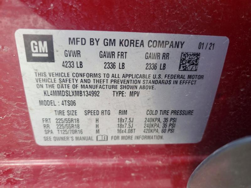 Продажа на аукционе авто 2021 Buick Encore Gx, vin: KL4MMDSLXMB134992, номер лота: 50678386
