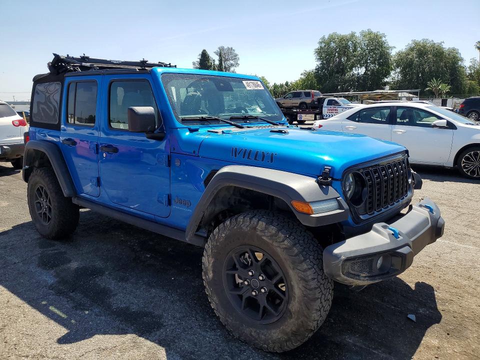 2024 Jeep Wrangler მანქანა იყიდება აუქციონზე, vin: 1C4RJXN60RW194775, აუქციონის ნომერი: 49178846