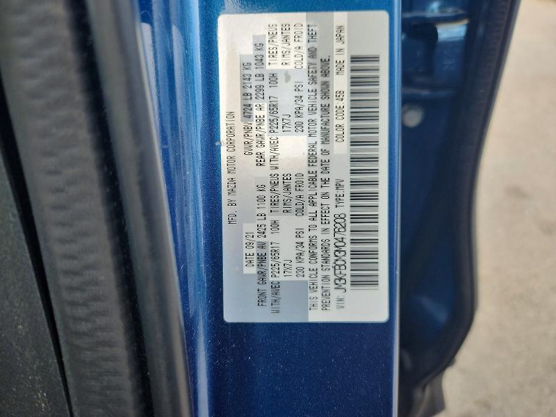 Продажа на аукционе авто 2021 Mazda Cx-5, vin: JM3KFBCM3M0476208, номер лота: 49720876
