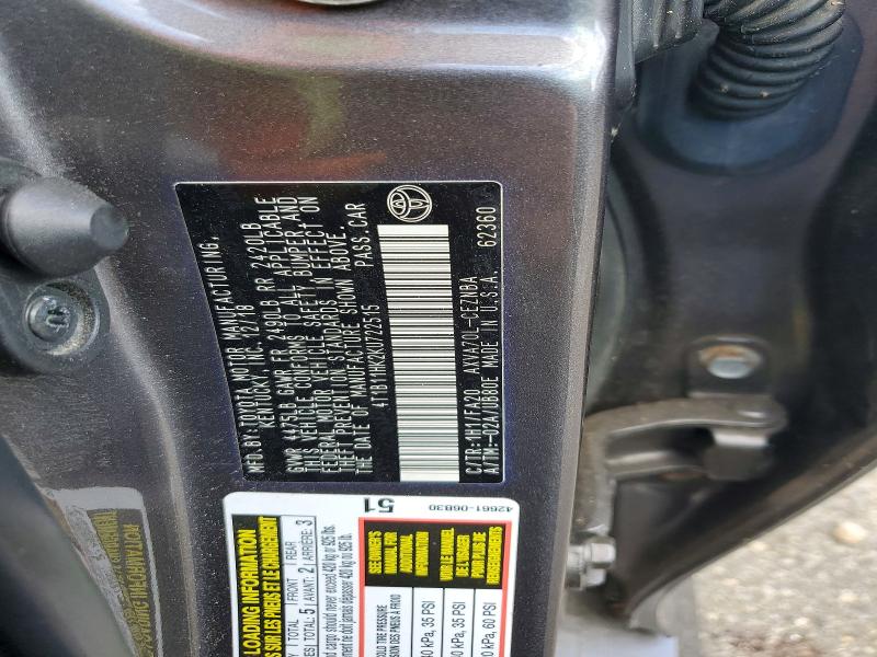 Aukcja sprzedaży 2019 Toyota Camry, vin: 4T1B11HK2KU722515, numer aukcji: 49704176