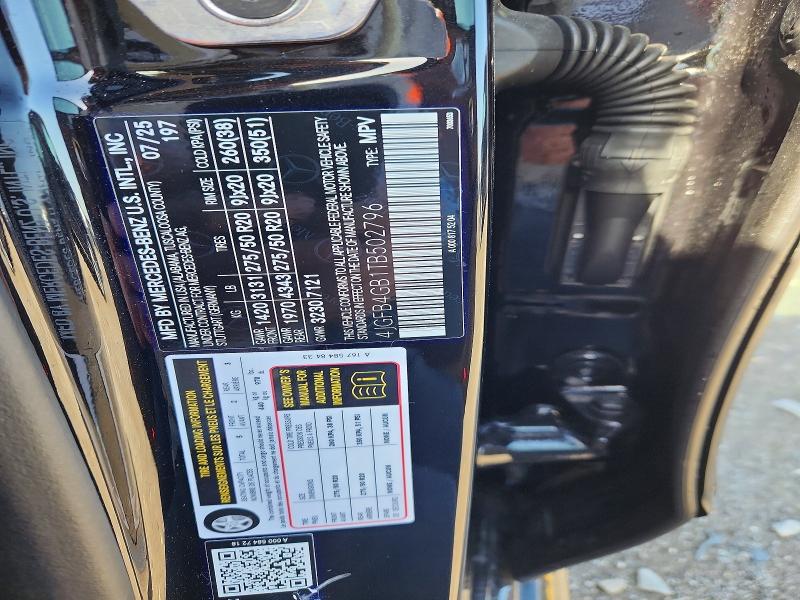 Auction sale of the 2026 Mercedes-benz Gle, vin: 4JGFB4GB1TB502796, lot number: 51012186