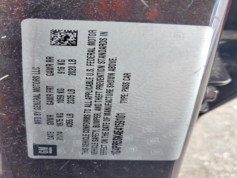 2014 Buick Verano მანქანა იყიდება აუქციონზე, vin: 1G4PR5SK4E4159101, აუქციონის ნომერი: 48700446