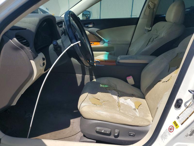 2009 Lexus Is მანქანა იყიდება აუქციონზე, vin: JTHBK262795099843, აუქციონის ნომერი: 50115006