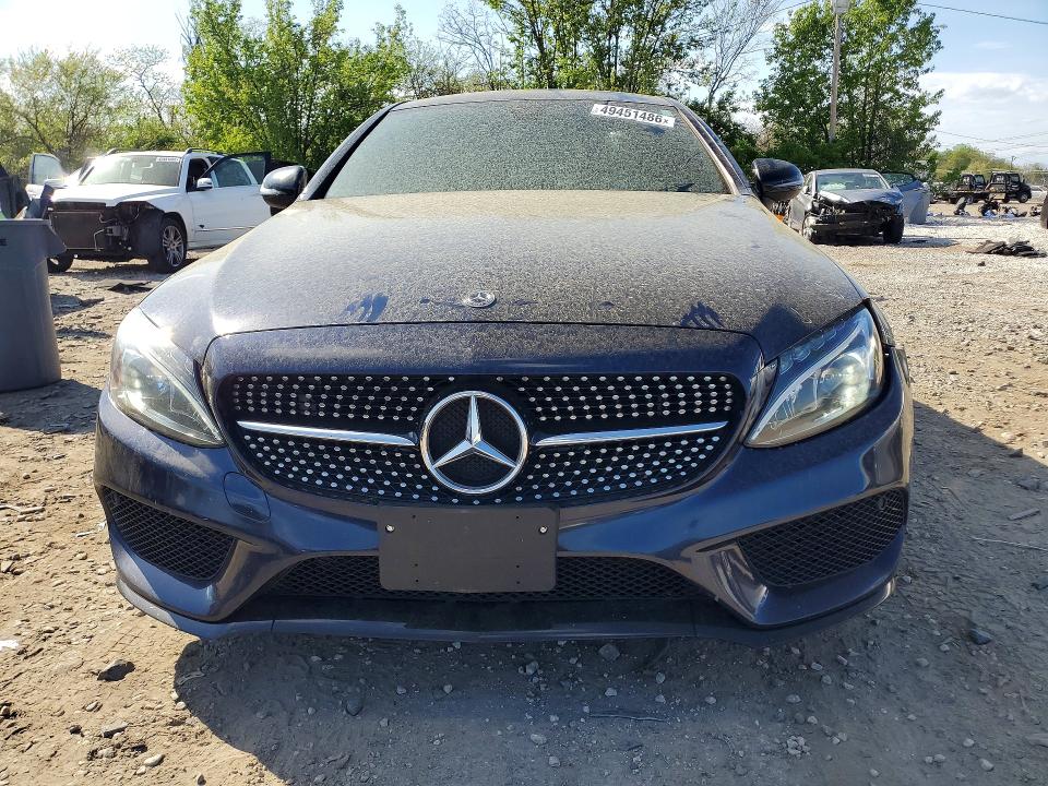 2018 Mercedes-benz C მანქანა იყიდება აუქციონზე, vin: WDDWJ4JB3JF721707, აუქციონის ნომერი: 49451486