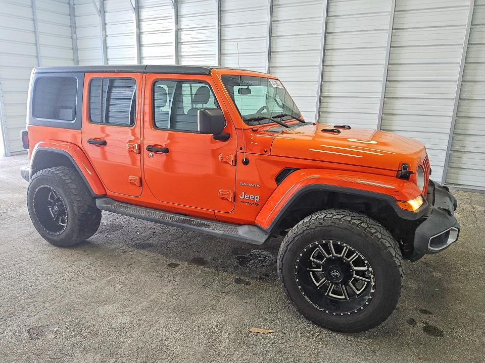 Aukcja sprzedaży 2019 Jeep Wrangler Unlimited, vin: 1C4HJXEG5KW555718, numer aukcji: 48987796