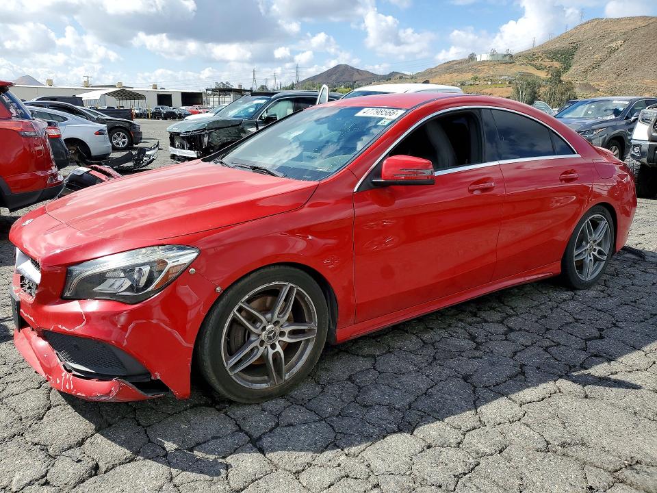 2018 Mercedes-benz Cla მანქანა იყიდება აუქციონზე, vin: WDDSJ4EB5JN523063, აუქციონის ნომერი: 47798566