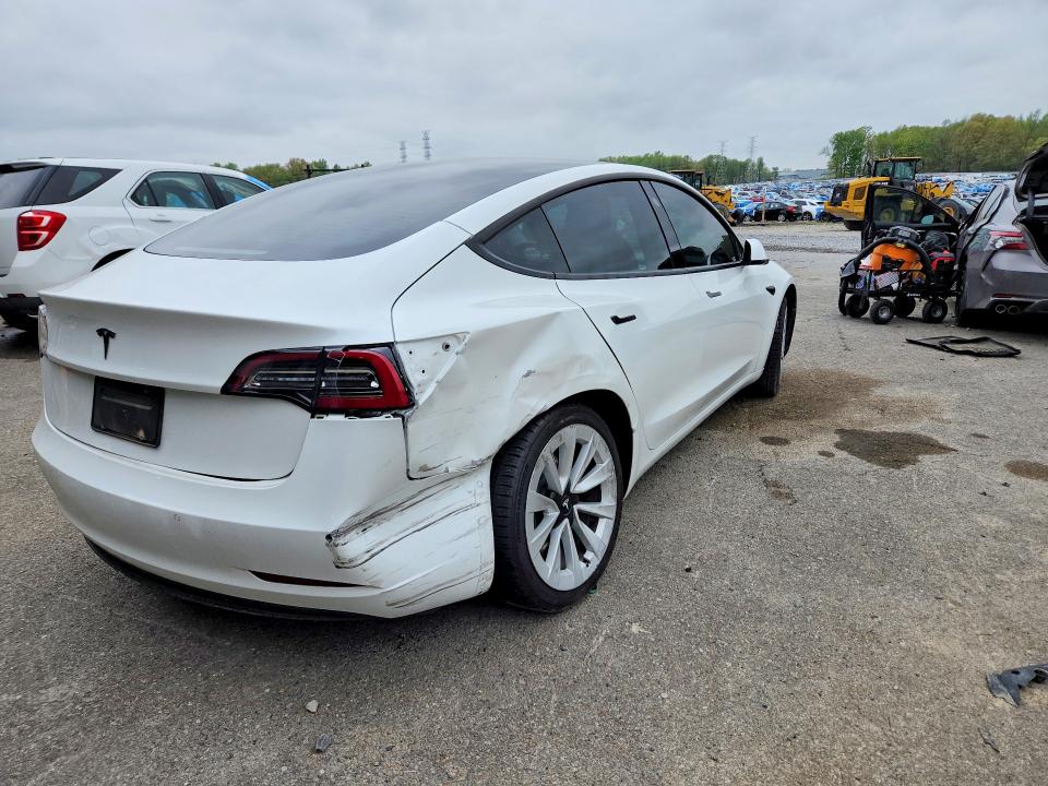 Продаж на аукціоні авто 2021 Tesla Model 3, vin: 5YJ3E1EAXMF977871, номер лоту: 48817576