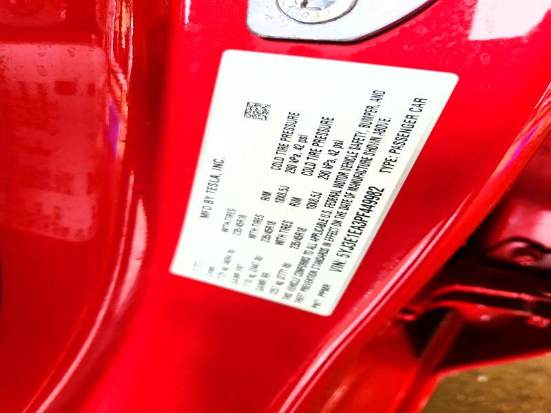 Продажа на аукционе авто 2023 Tesla Model 3, vin: 5YJ3E1EA3PF449982, номер лота: 49647526