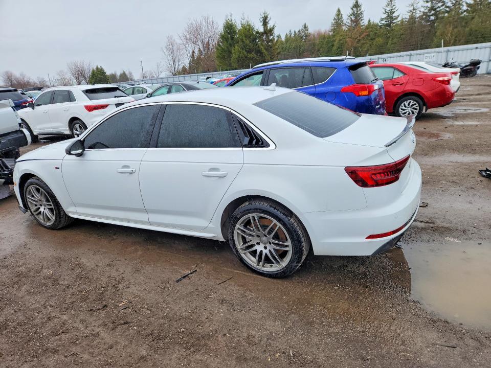 Aukcja sprzedaży 2018 Audi A4 2.0t Quattro 4dr, vin: WAUBNAF42JN011805, numer aukcji: 46383396