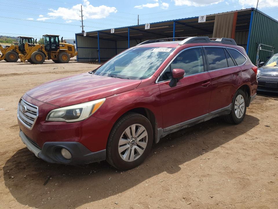 2015 Subaru Outback მანქანა იყიდება აუქციონზე, vin: 4S4BSALC2F3293613, აუქციონის ნომერი: 51152416