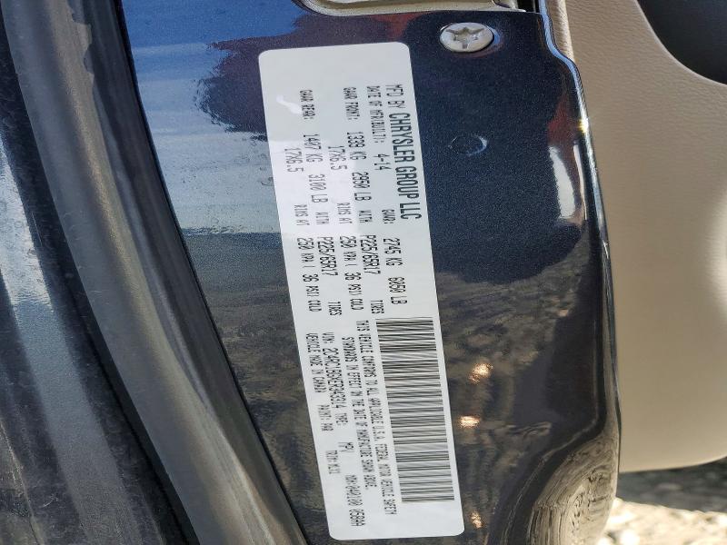 50509386 :رقم المزاد ، 2C4RC1BGXER343314 vin ، 2014 Chrysler Town & Country مزاد بيع