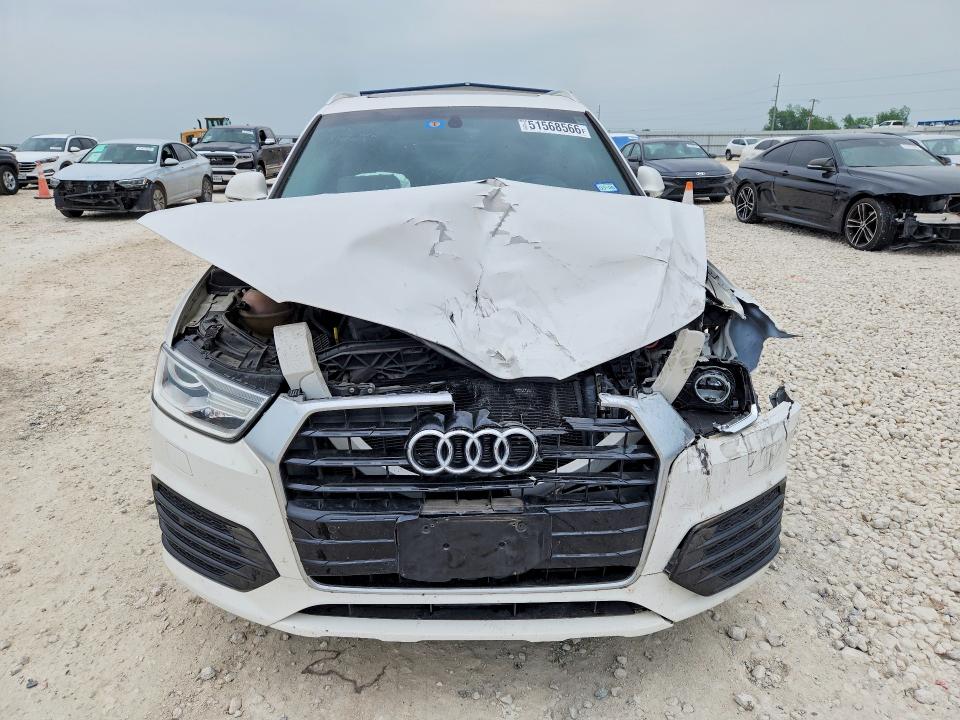 51568566 :رقم المزاد ، WA1BCCFS1JR001370 vin ، 2018 Audi Q3 مزاد بيع