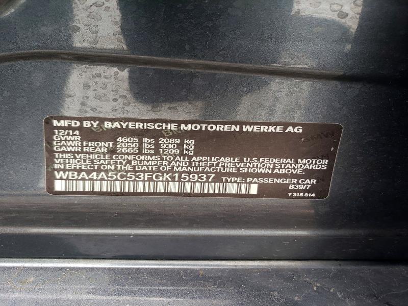 Продаж на аукціоні авто 2015 Bmw 428, vin: WBA4A5C53FGK15937, номер лоту: 51843636