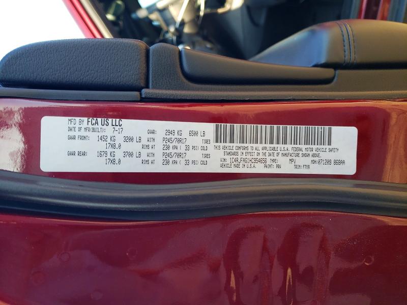 Продажа на аукционе авто 2017 Jeep Grand Cherokee, vin: 1C4RJFAG1HC954656, номер лота: 49889976