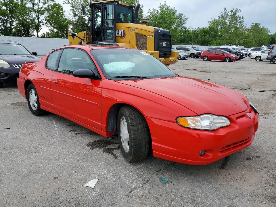 Продажа на аукционе авто 2001 Chevrolet Monte Carlo, vin: 2G1WX15K219291655, номер лота: 51102906