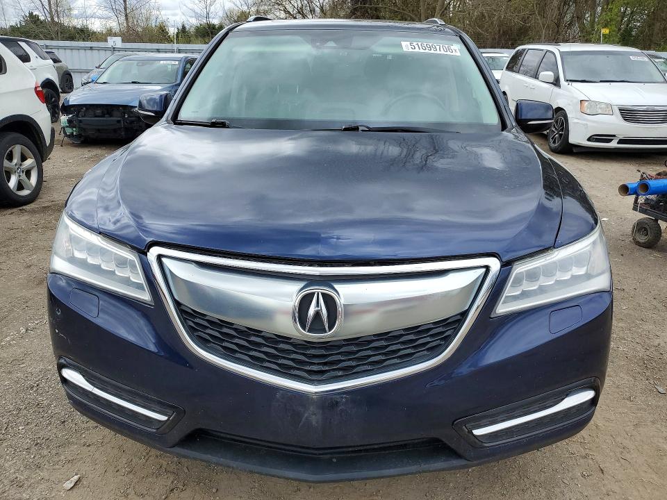 51699706 :رقم المزاد ، 5FRYD4H46GB507176 vin ، 2016 Acura Mdx مزاد بيع