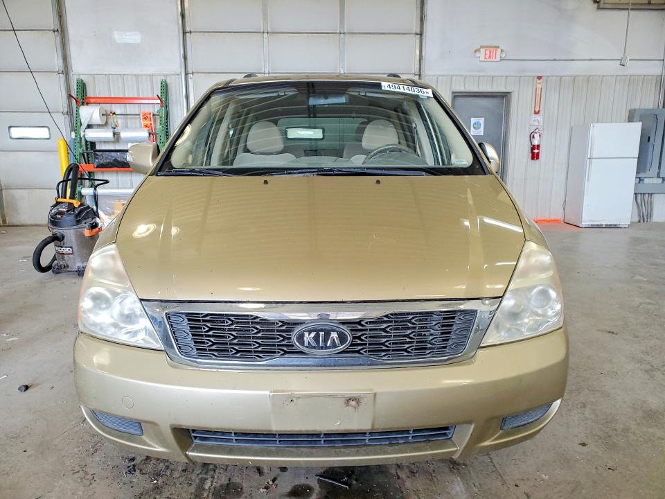 2011 Kia Sedona მანქანა იყიდება აუქციონზე, vin: KNDMG4C75B6366145, აუქციონის ნომერი: 49414036