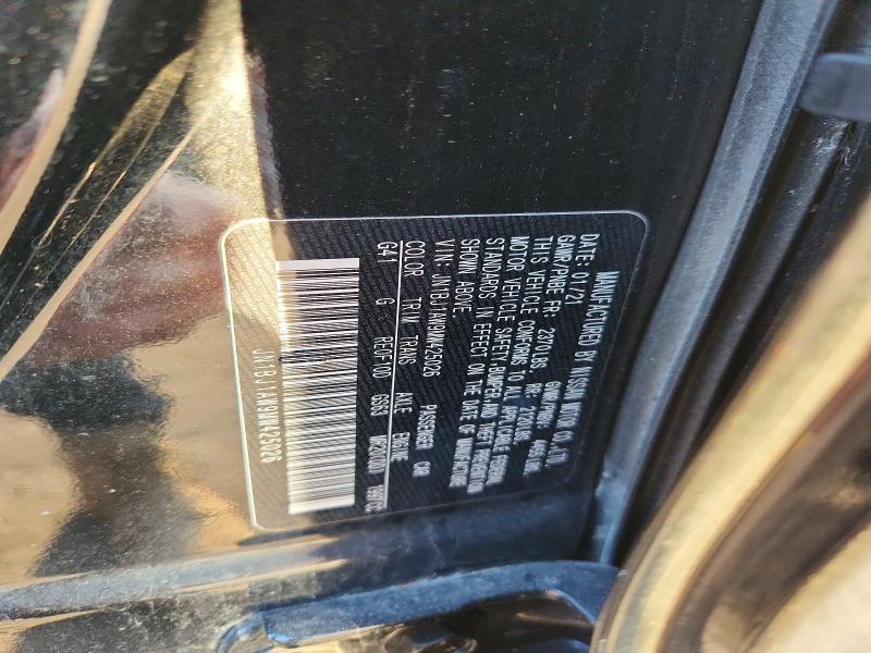 50673296 :رقم المزاد ، JN1BJ1AW9MW425026 vin ، 2021 Nissan Rogue Sport مزاد بيع