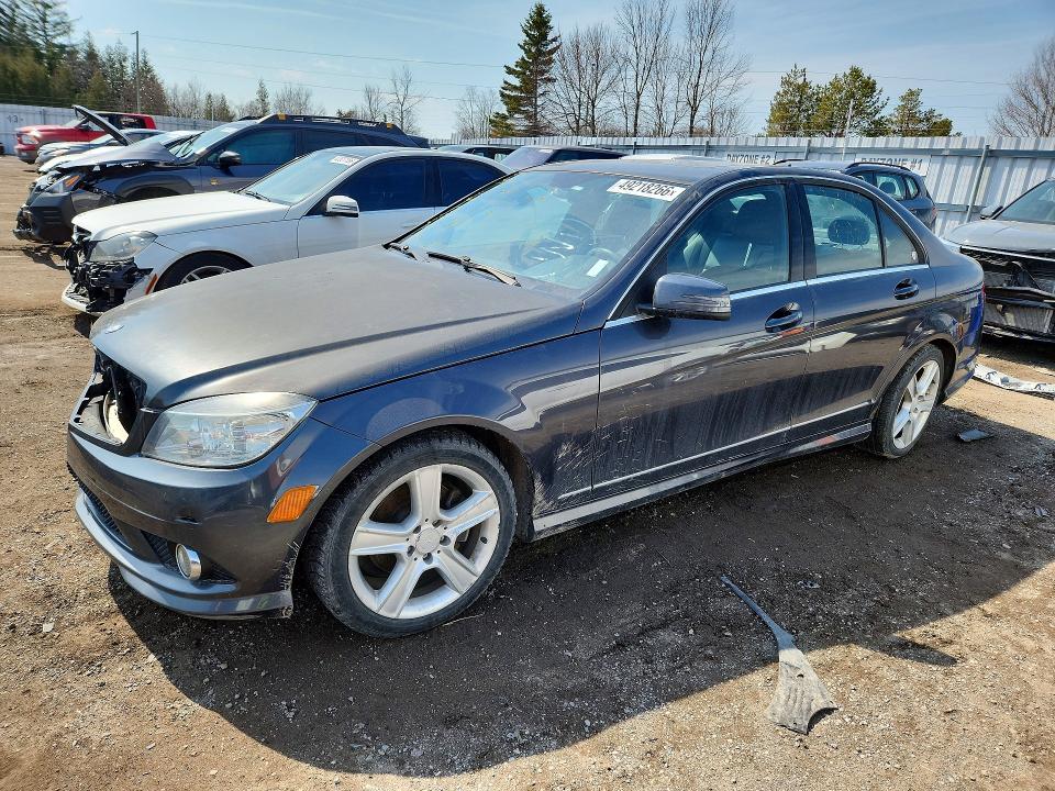 49218266 :رقم المزاد ، WDDGF5EB6AR103303 vin ، 2010 Mercedes-benz C مزاد بيع