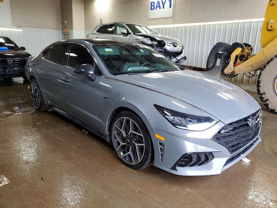 2023 Hyundai Sonata მანქანა იყიდება აუქციონზე, vin: KMHL14JC1PA286998, აუქციონის ნომერი: 50105186