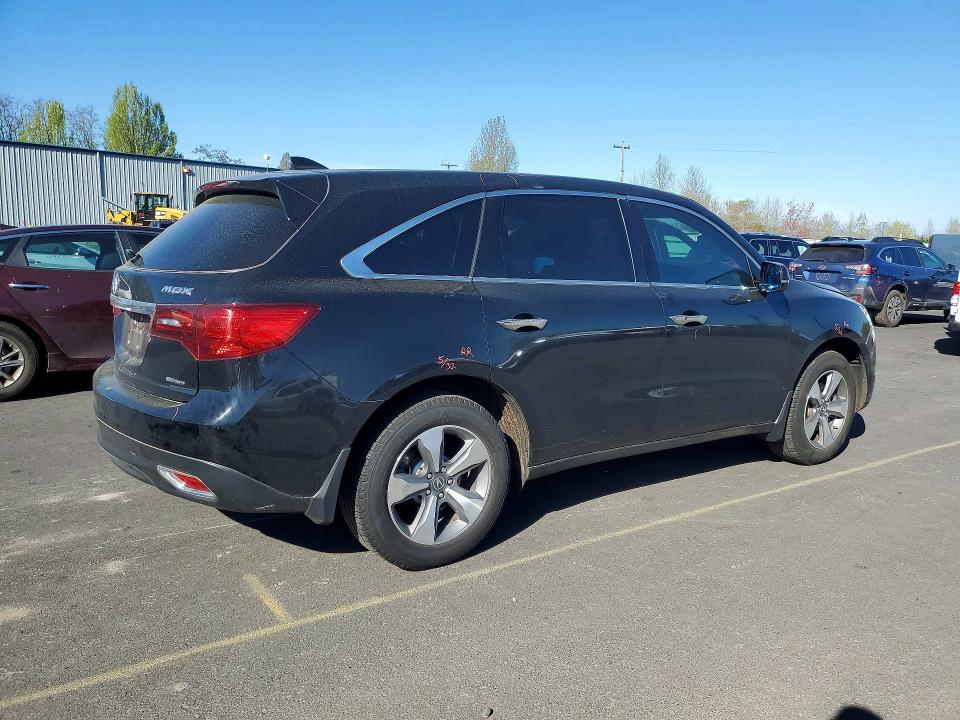 49122576 :رقم المزاد ، 5FRYD4H20GB002460 vin ، 2016 Acura Mdx مزاد بيع
