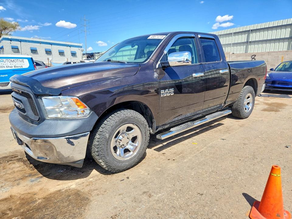 Продажа на аукционе авто 2017 Ram 1500, vin: 1C6RR6FG4HS524621, номер лота: 49571276