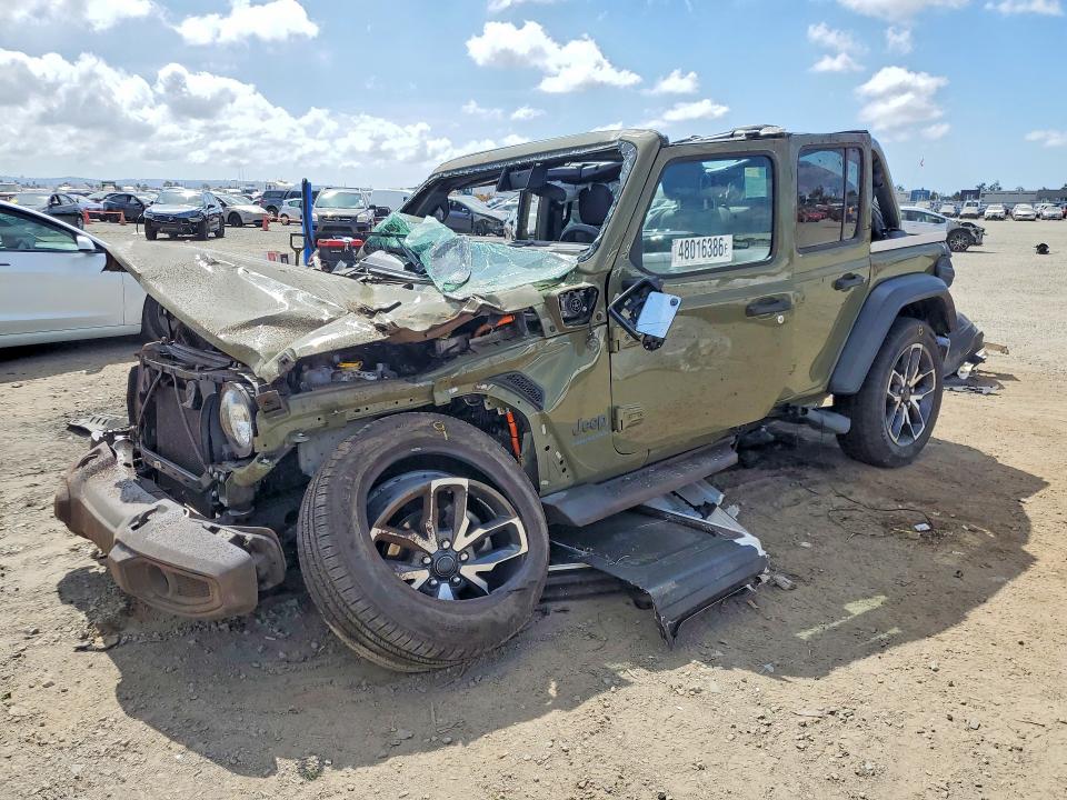 2025 Jeep Wrangler მანქანა იყიდება აუქციონზე, vin: 1C4RJXN67SW509884, აუქციონის ნომერი: 48016386