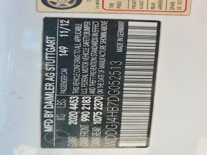 Продаж на аукціоні авто 2013 Mercedes-benz C, vin: WDDGJ4HB7DG052513, номер лоту: 48813836