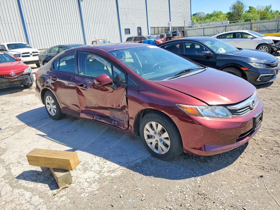 Aukcja sprzedaży 2012 Honda Civic, vin: 19XFB2F53CE079288, numer aukcji: 50564626